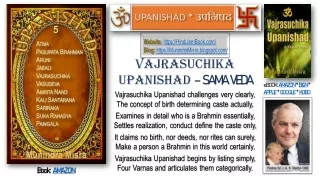 Vajrasuchika Upanishad in English rhyme