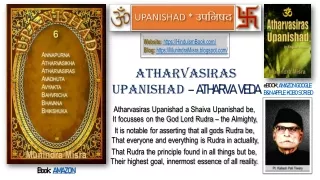 Atharvasiras Upanishad in English rhyme
