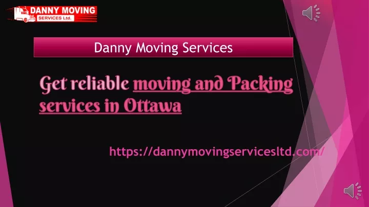 danny moving services