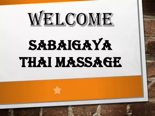 Best Traditional Thai Massage in St Katharine's & Wapping
