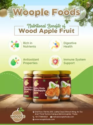 Benefits of Eating Wood Apple | Woople Foods