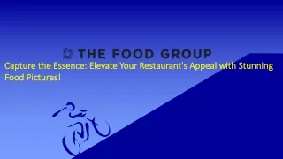 capture the essence elevate your restaurant