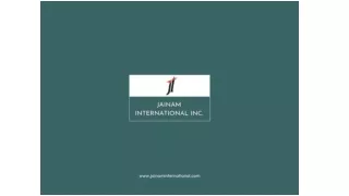 Jainam International Inc