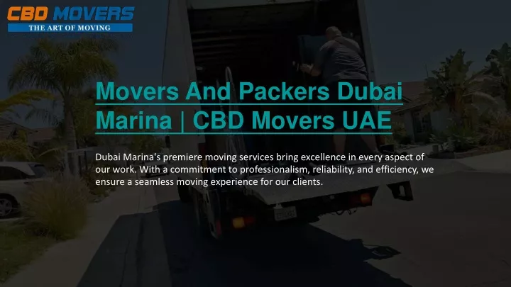 movers and packers dubai marina cbd movers uae