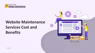 Website Maintenance Services Cost and Benefits