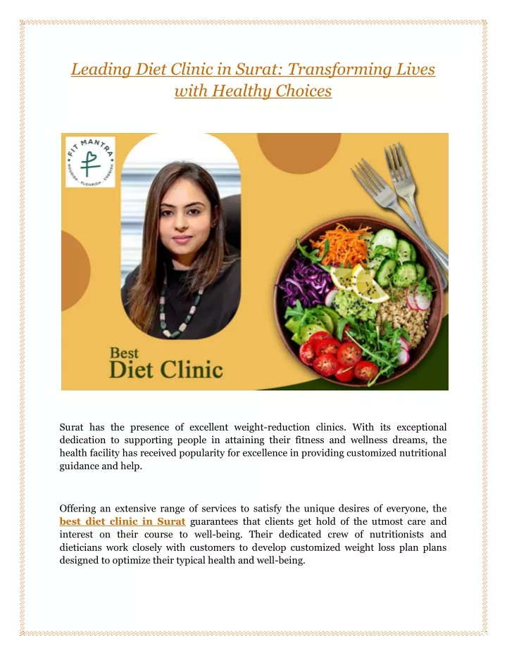 leading diet clinic in surat transforming lives