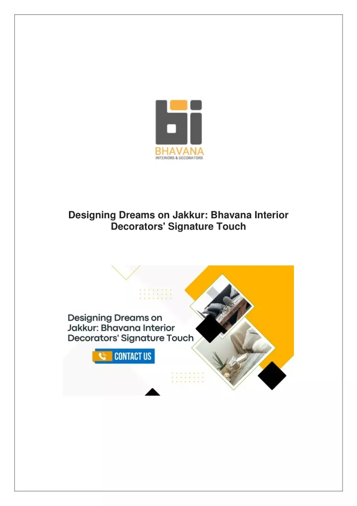 designing dreams on jakkur bhavana interior