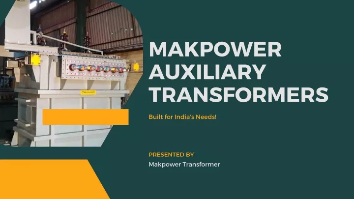makpower auxiliary transformers