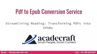 streamlining reading transforming pdfs into epubs
