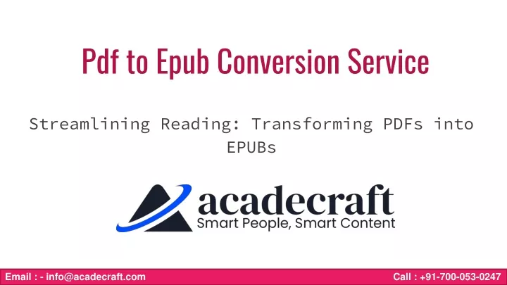 streamlining reading transforming pdfs into epubs