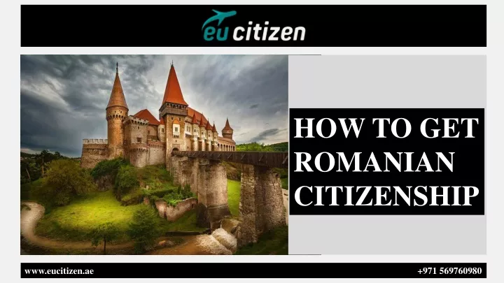how to get romanian citizenship
