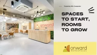 Onward Workspaces: Best Coworking Space in Delhi