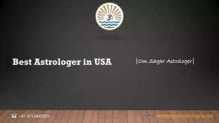 Premier Astrological Services- Om-Sagar-Astrologer