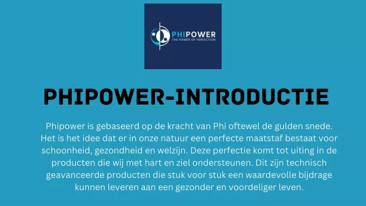 phipower introductie