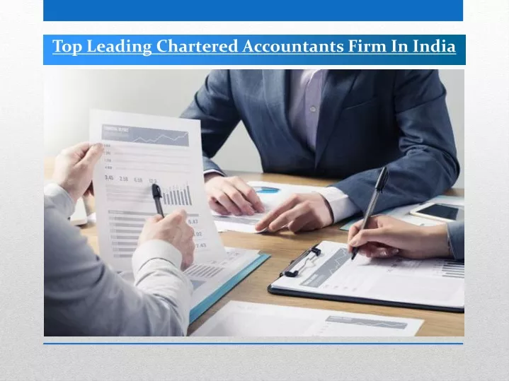 top leading chartered accountants firm in india