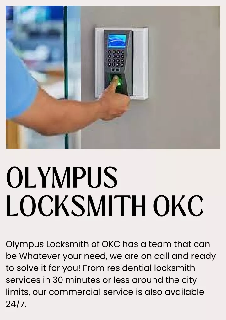 olympus locksmith okc