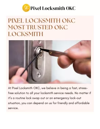 Pixel Locksmith OKC-Locksmith Near Me OKC