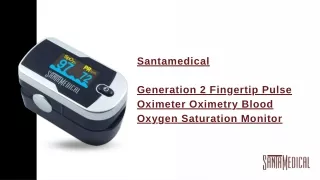 Santamedical Generation 2 Fingertip Pulse Oximeter