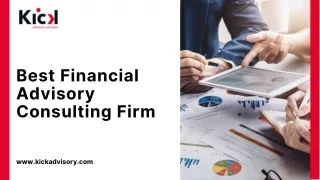 Best Financial Advisory Consulting Firm