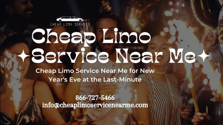 cheap limo service near me