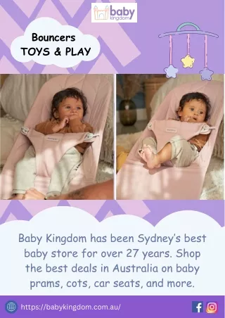 The Ultimate Selection of Play Delights, Toys, and Baby Bouncers at Baby Kingdom