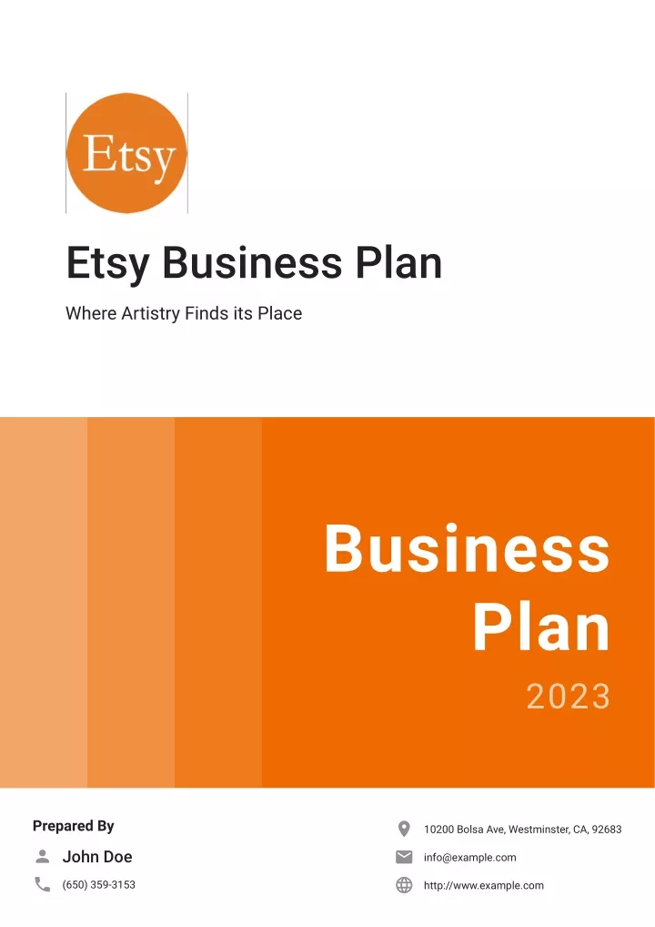 etsy business plan