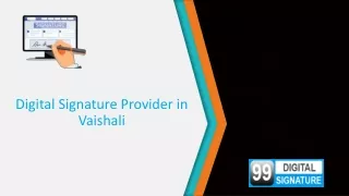 digital signature provider in vaishali