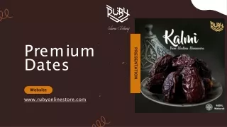 Premium DatesElevate Your Taste with the Pinnacle of RubyOnlineStore's Dates