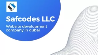 Website Development Company in Dubai - Safcodes LLC