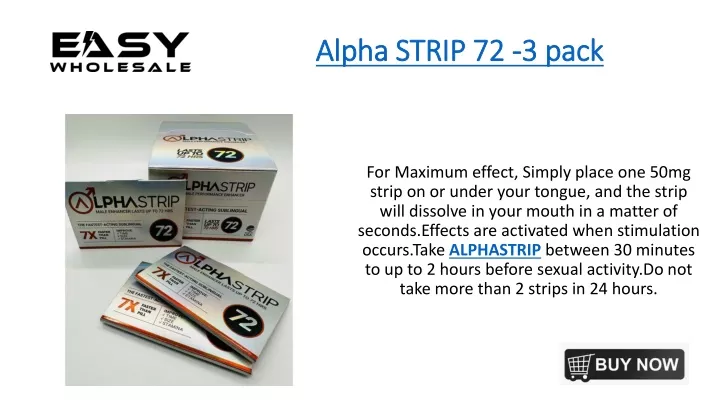 alpha strip 72 3 pack