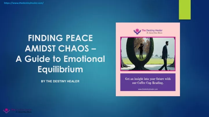 finding peace amidst chaos a guide to emotional equilibrium