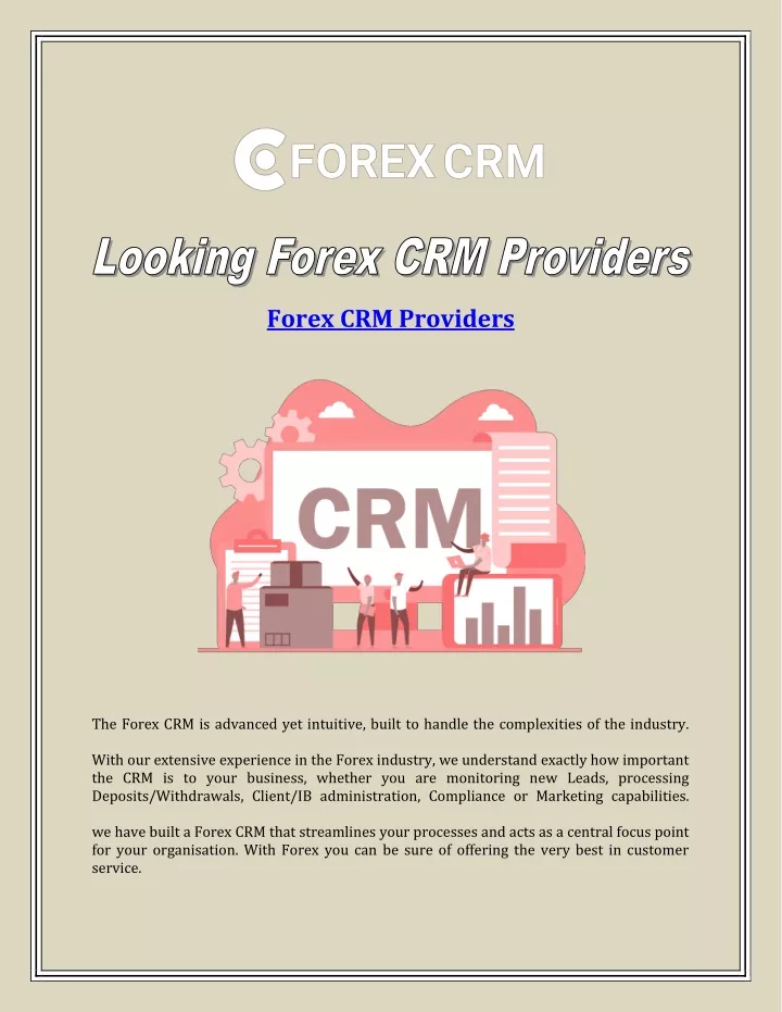 forex crm providers