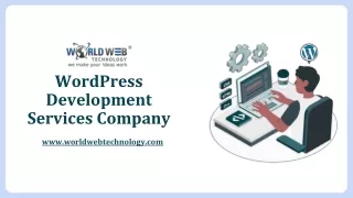 WordPress Development Services Company