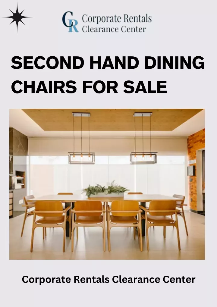 second hand dining chairs for sale