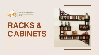 Crafting Elegance: Aakriti.store's Premier Racks & Cabinets Selection