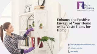 Enhance the Positive Energy of Your Home using Vastu Items for Home (1)
