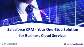 salesforce crm your one stop solution