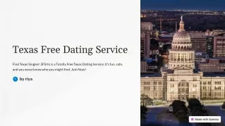 Texas-Free-Dating-Service
