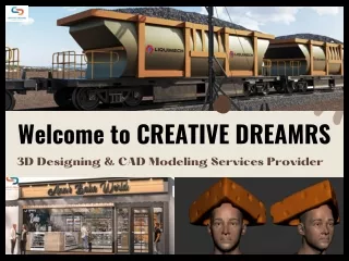 Optimal 3D character designing services- CREATIVE DREAMRS