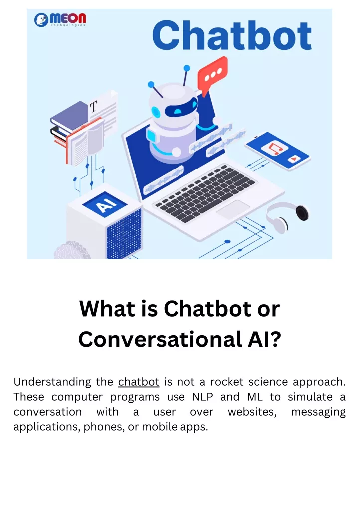 what is chatbot or conversational ai