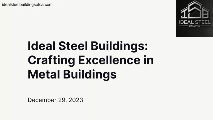 idealsteelbuildingsofca com