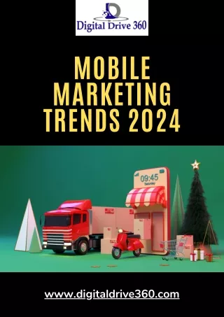 Mobile Marketing Trends 2024