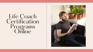 Life Coach Certification Programs Online