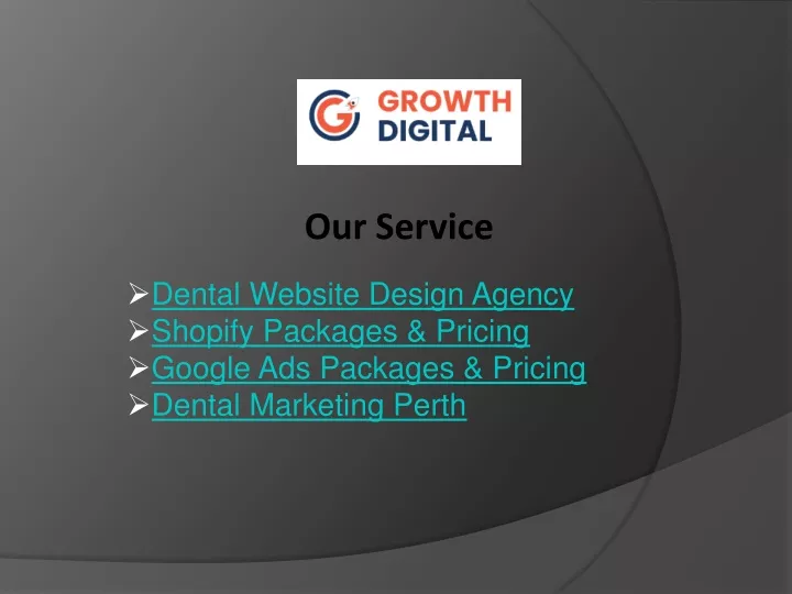 our service