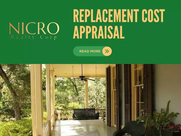 replacement cost appraisal