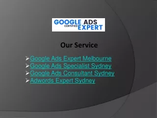 Google Ads Expert Melbourne