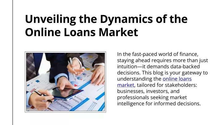 unveiling the dynamics of the online loans market