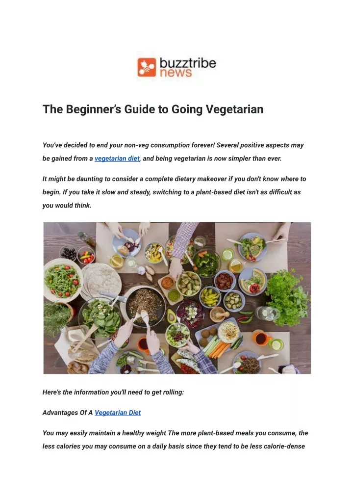 the beginner s guide to going vegetarian