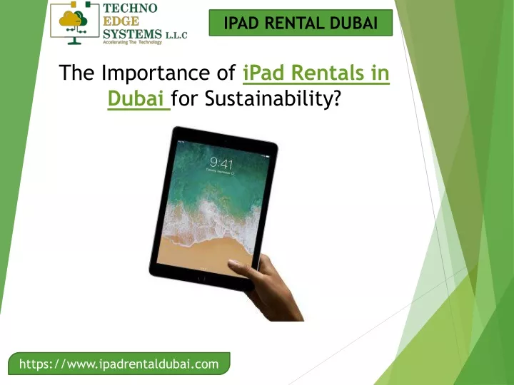 ipad rental dubai