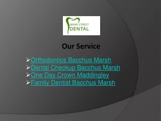 Orthodontics Bacchus Marsh